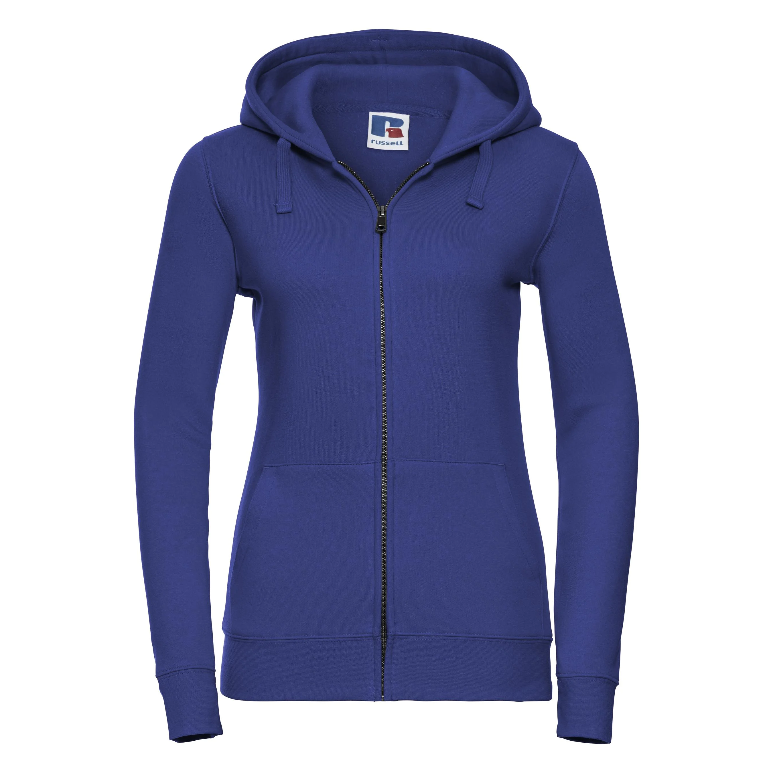Hooded Sweater met rits en zakken Dames