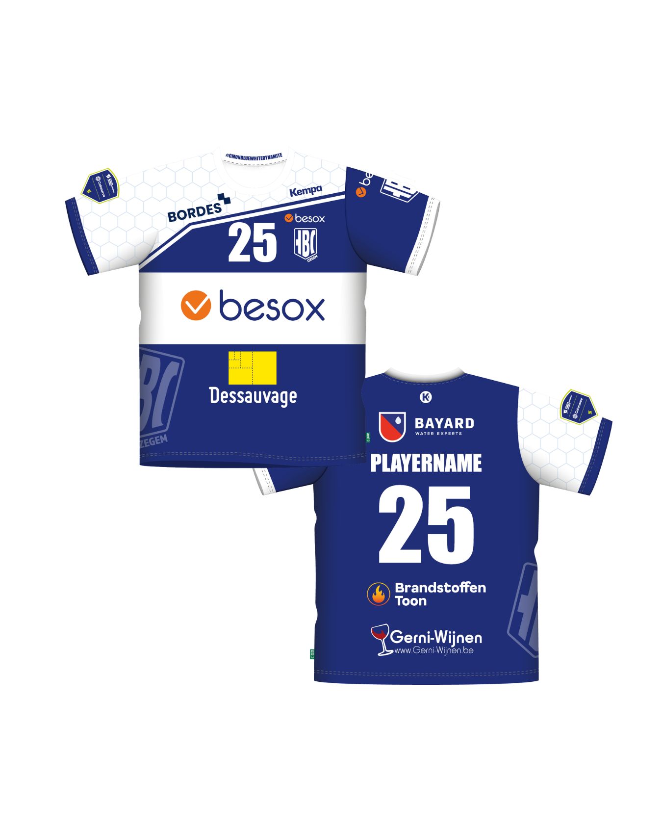 Sublimatie shirt SHL Heren blauw
