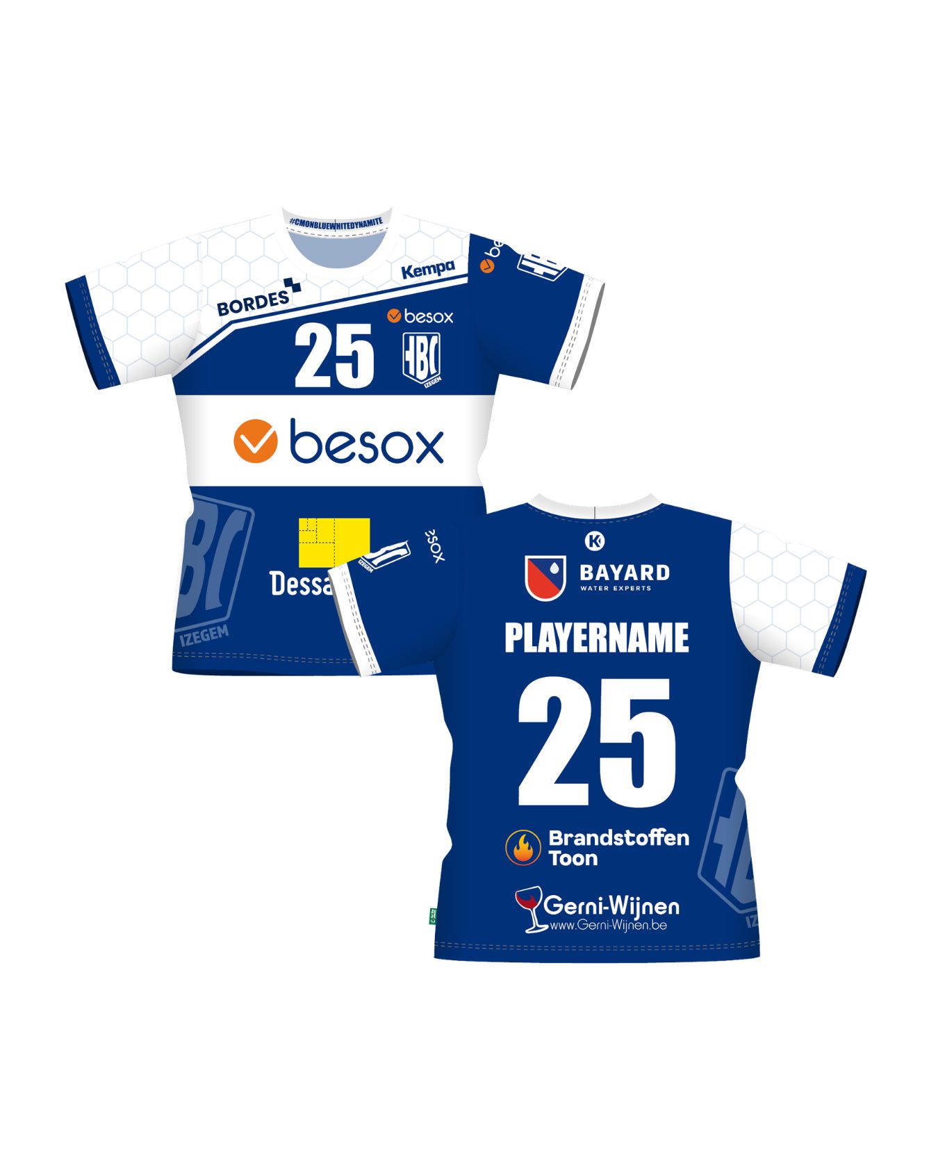 Sublimatie shirt NAT Dames blauw